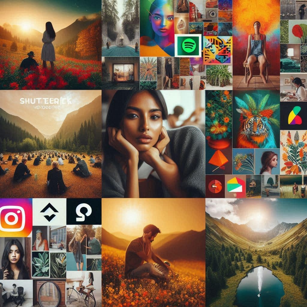 Types of stock photography sites